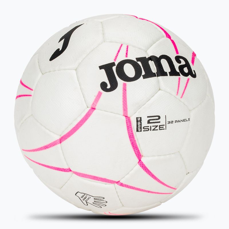 Pallamano Joma S-Grip bianco/rosa taglia 2 2
