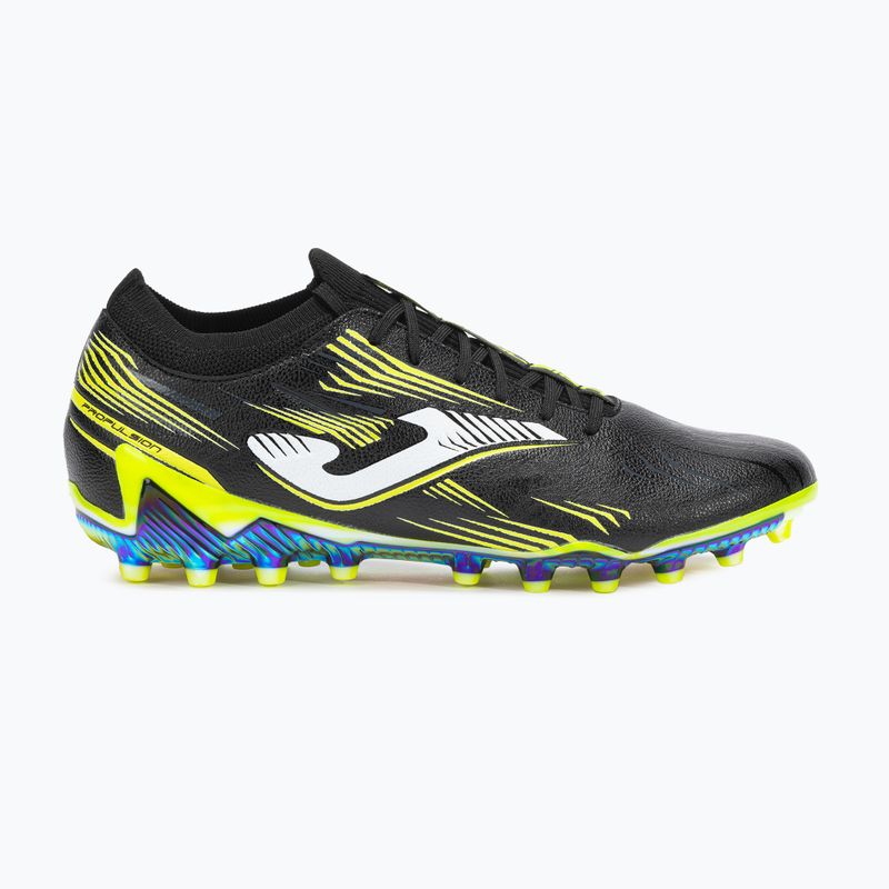 Scarpe da calcio Joma Propulsion Top FG uomo nero/giallo 8