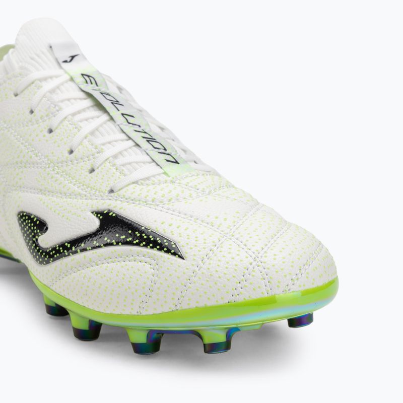 Scarpe da calcio da uomo Joma Evolution Top FG bianco/nero 7