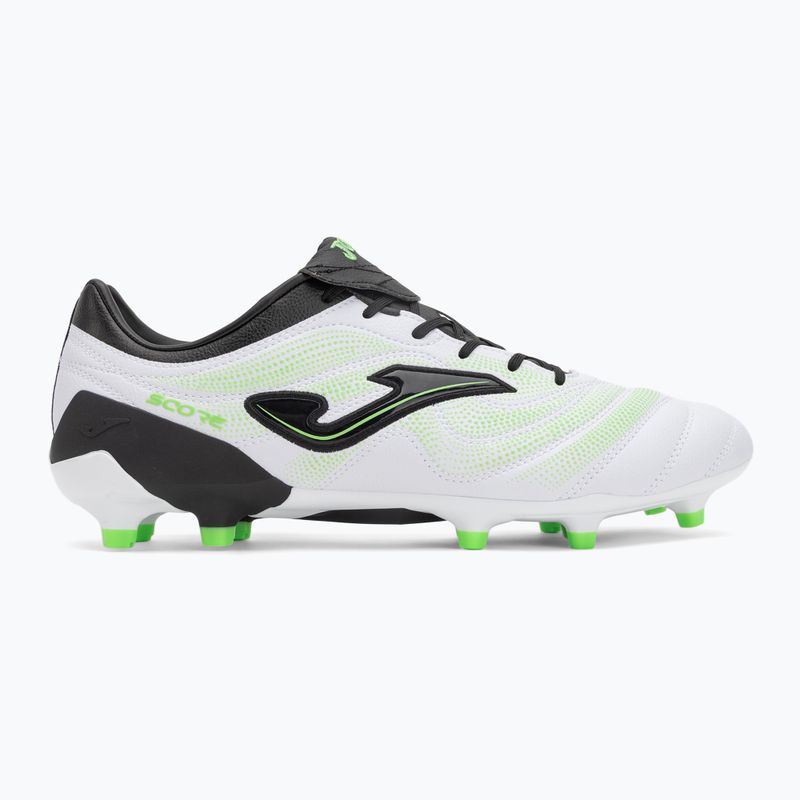 Scarpe da calcio Joma Score FG da uomo bianco/nero 2
