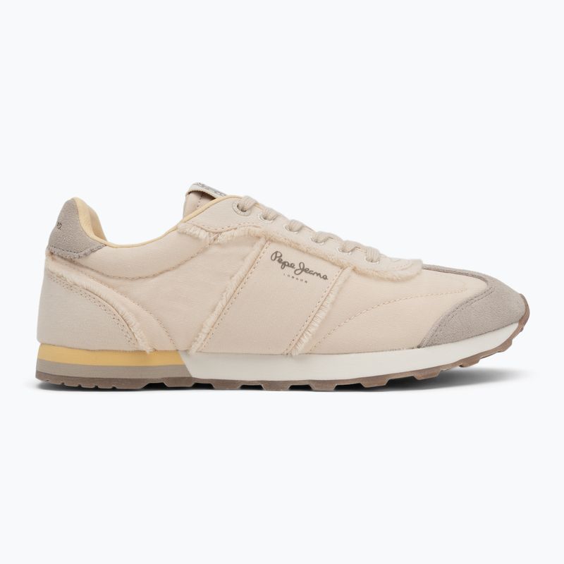 Scarpe donna Pepe Jeans Once Twill bianco 2