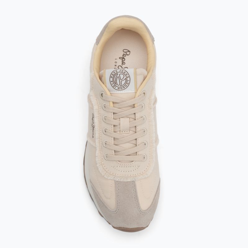 Scarpe donna Pepe Jeans Once Twill bianco 5