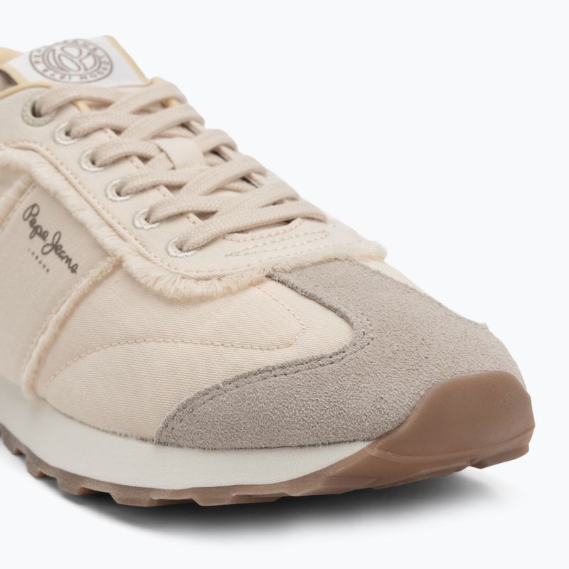Scarpe donna Pepe Jeans Once Twill bianco 7