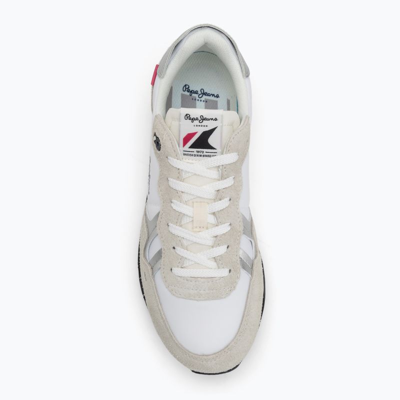 Pepe Jeans Brit Fly scarpe da donna bianco 5