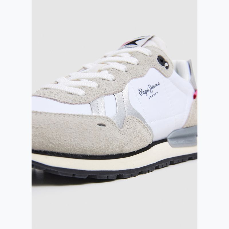 Pepe Jeans Brit Fly scarpe da donna bianco 4