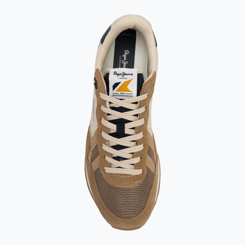 Pepe Jeans Brit Camp cammello beige scarpe da uomo 5