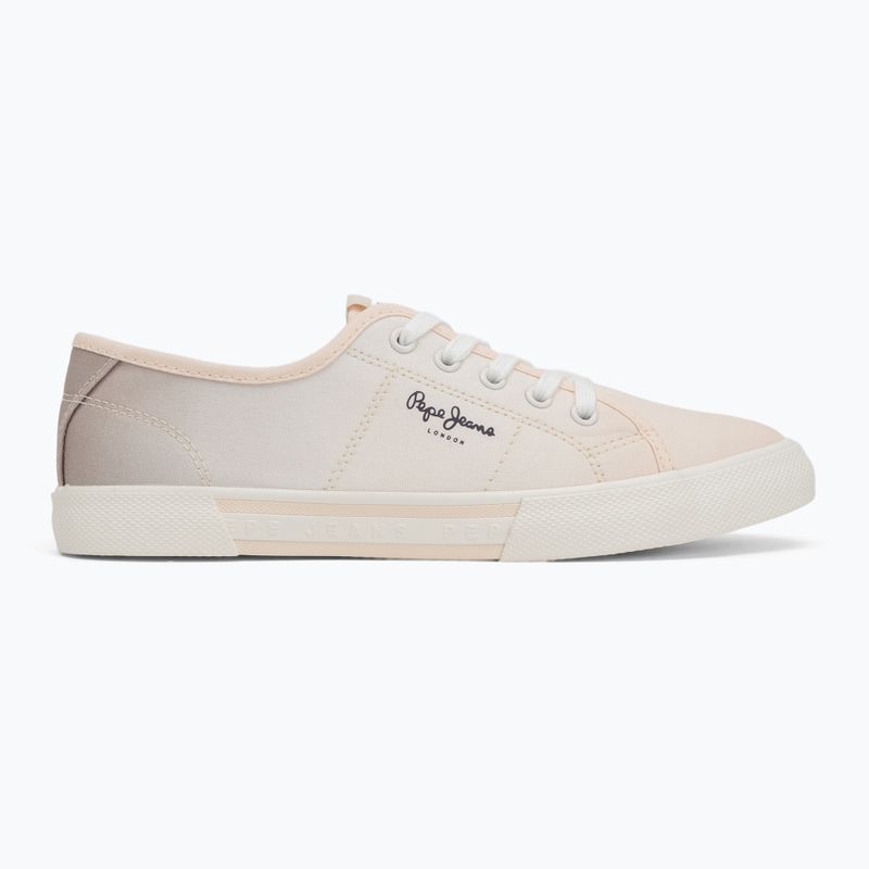 Pepe Jeans Brady Colors scarpe da donna beige pesca chiaro 2