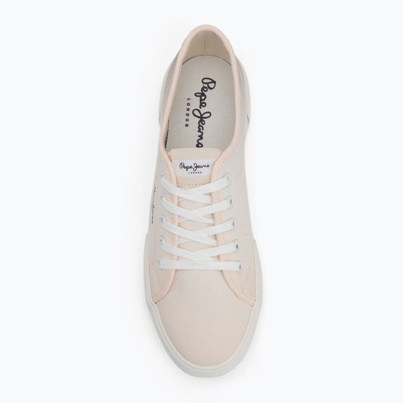 Pepe Jeans Brady Colors scarpe da donna beige pesca chiaro 5