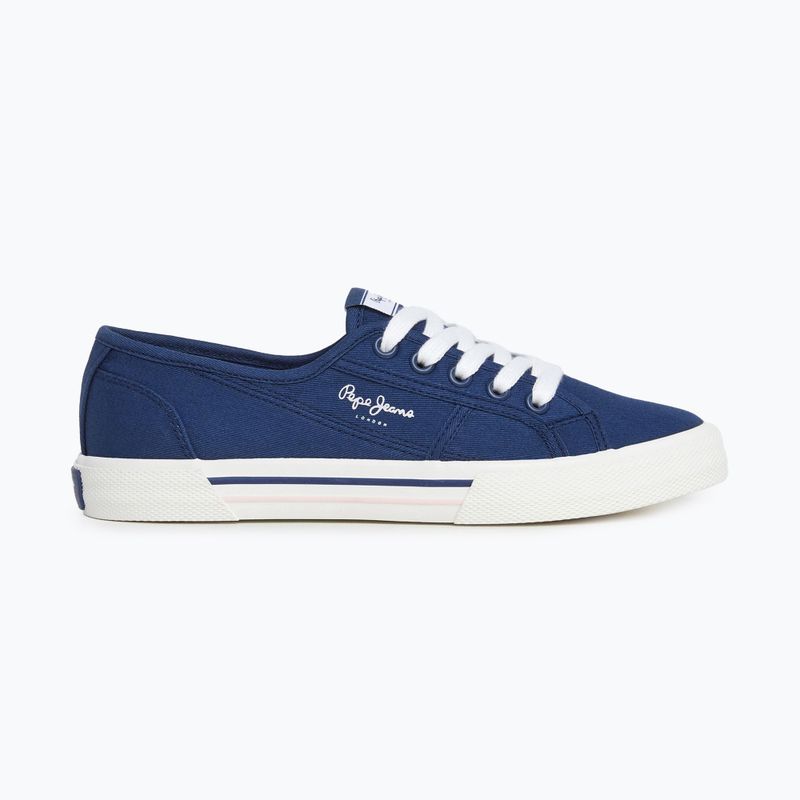 Pepe Jeans Brady Basic scarpe da donna blu notte 8