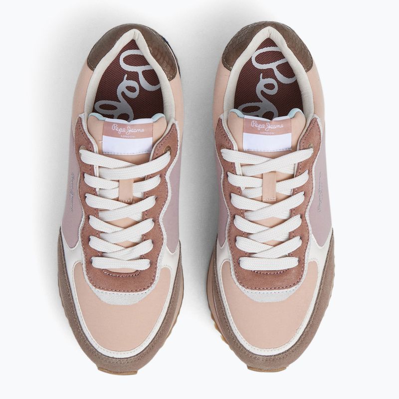Scarpe da donna Pepe Jeans Rusper Combi mud brown 3