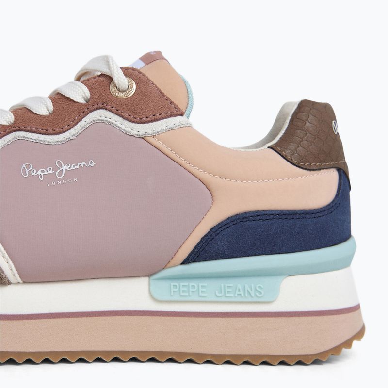 Scarpe da donna Pepe Jeans Rusper Combi mud brown 6