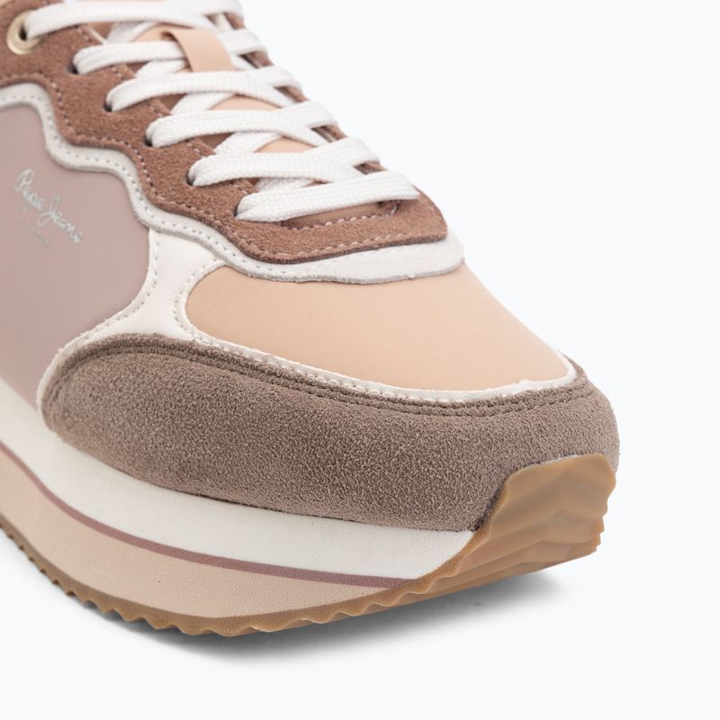 Scarpe da donna Pepe Jeans Rusper Combi mud brown 7