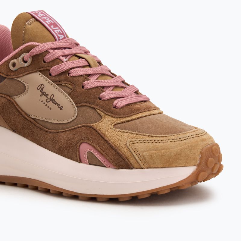 Scarpe da donna Pepe Jeans Winslow Serie bronze beige 7