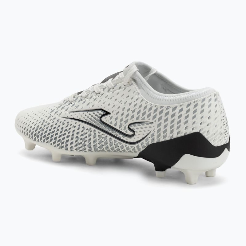 Scarpe da calcio Joma Gol FG da uomo, bianco/nero 3