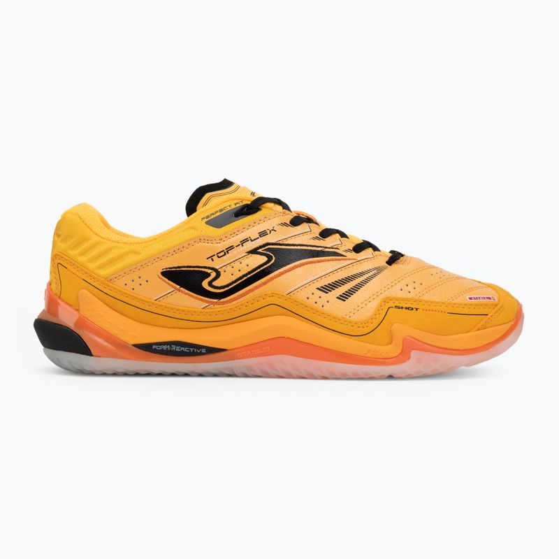 Scarpe da calcio da uomo Joma Top Flex Ultimate IN arancione 2