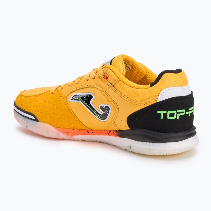 Scarpe da calcio Joma Top Flex Rebound IN fluor saffron da uomo 3