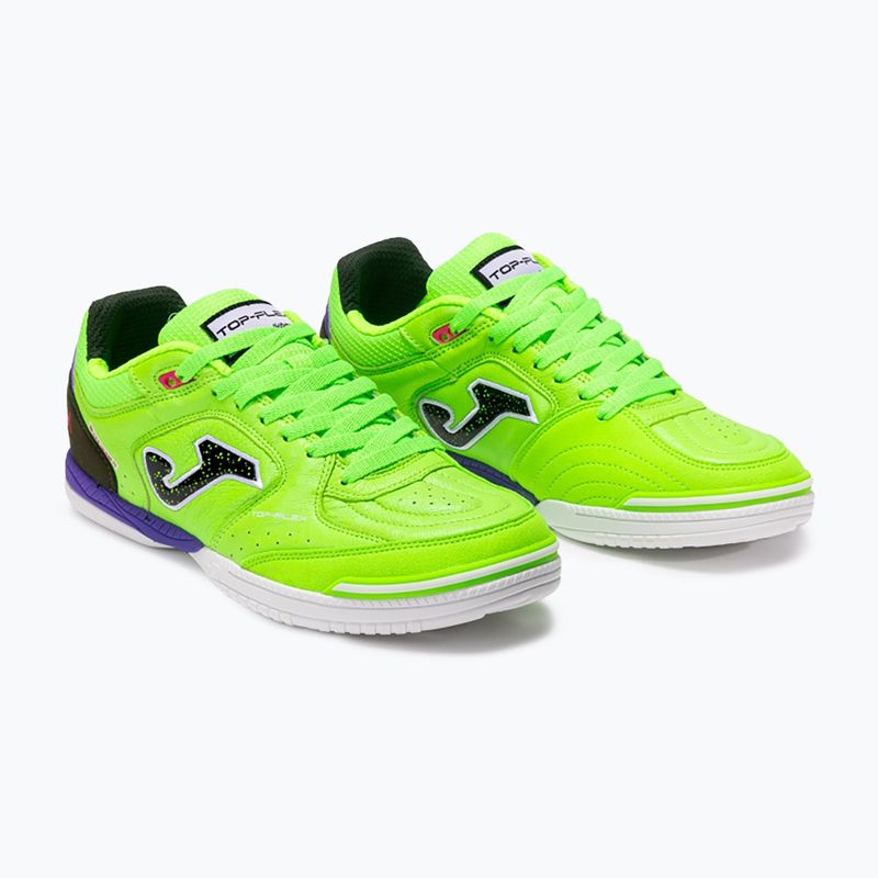 Scarpe da calcio da uomo Joma Top Flex IN fluor verde 9