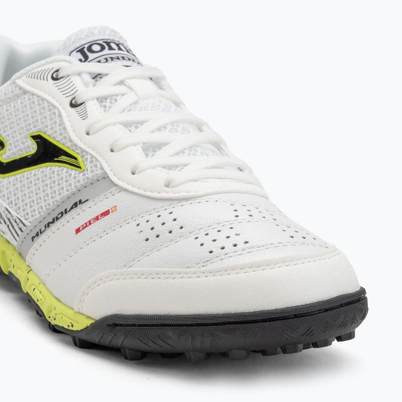 Scarpe da calcio da uomo Joma Mundial TF bianco 7