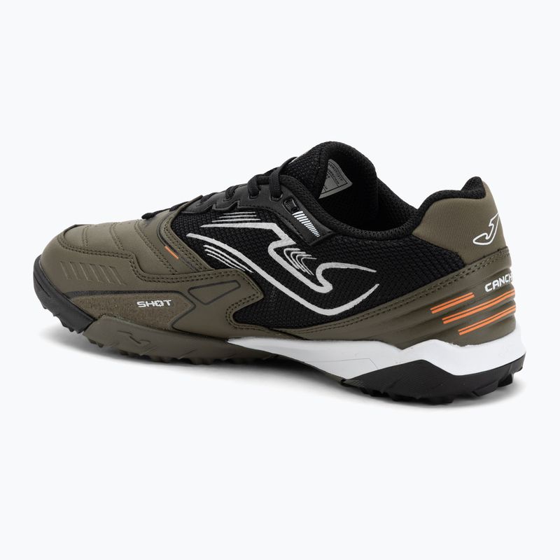 Scarpe da calcio Joma Cancha TF da uomo, color kaki 3