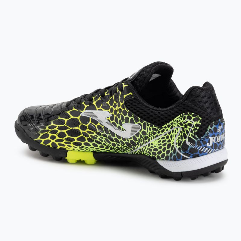 Scarpe da calcio Joma Maxima TF da uomo, nero 3