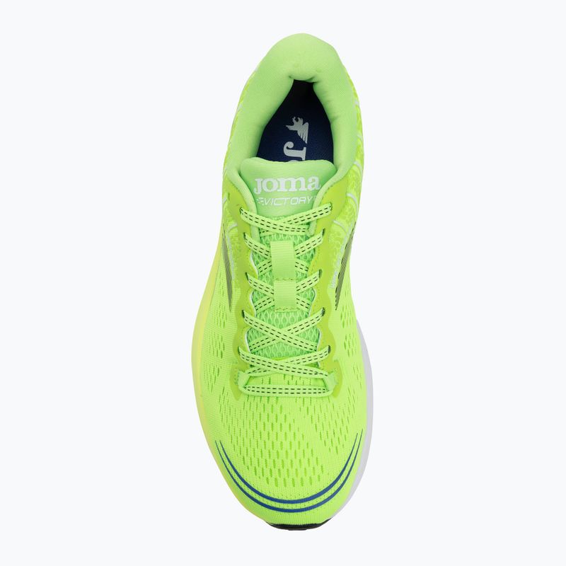 Scarpe da corsa da uomo Joma Victory fluor verde 5