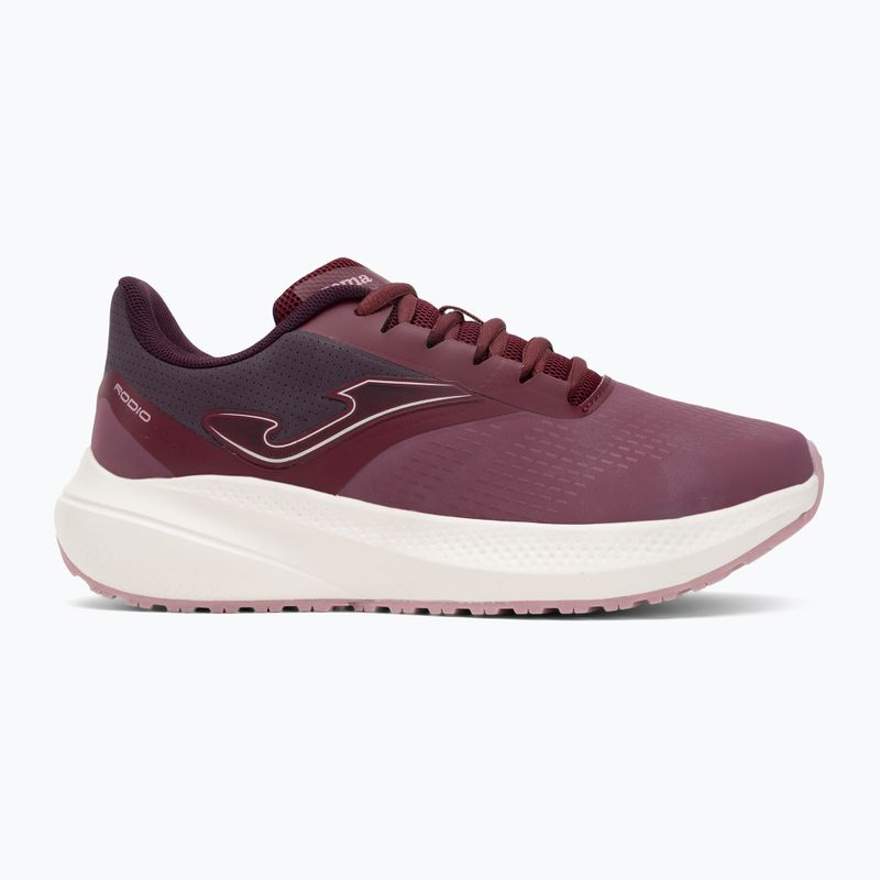 Scarpe da corsa da donna Joma Rodio Lady maroon 2