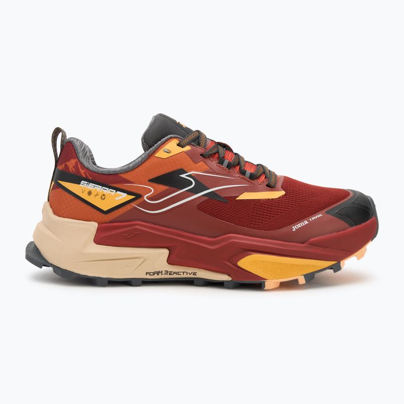 Scarpe da corsa Joma Sierra maroon da uomo 2