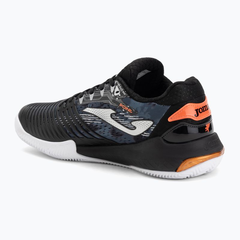 Scarpe da tennis da uomo Joma Point C nero 3