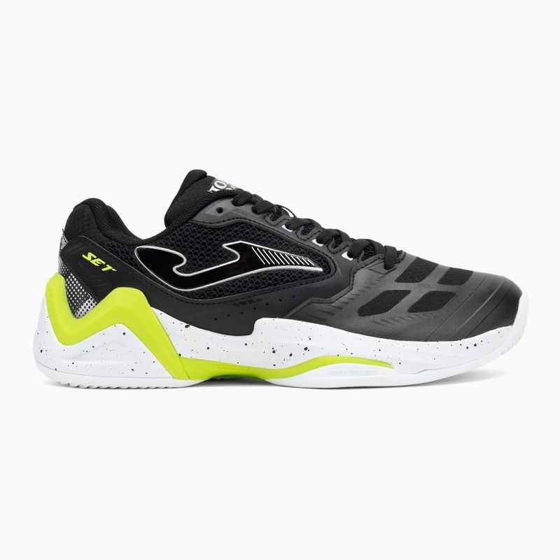 Scarpe da tennis da uomo Joma Set C nero 2