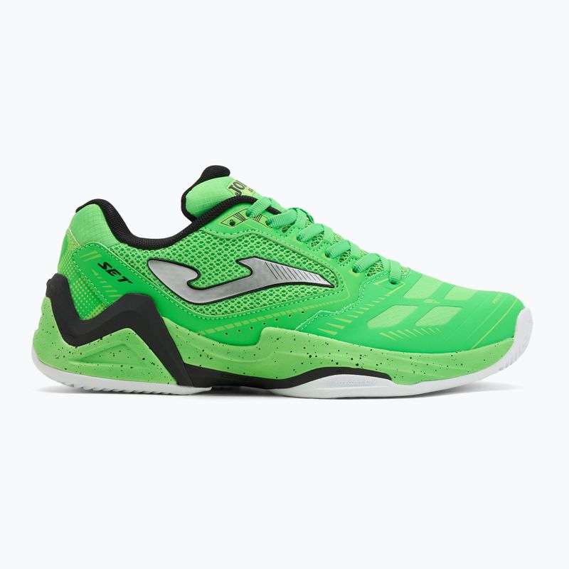 Scarpe da tennis da uomo Joma Set C fluor verde 2