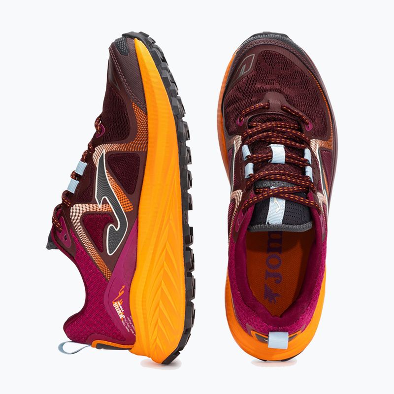 Scarpe da corsa da donna Joma Trek Lady maroon 8