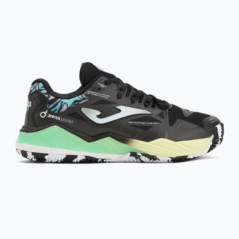 Scarpe da paddle da uomo Joma Spin OM nero 2