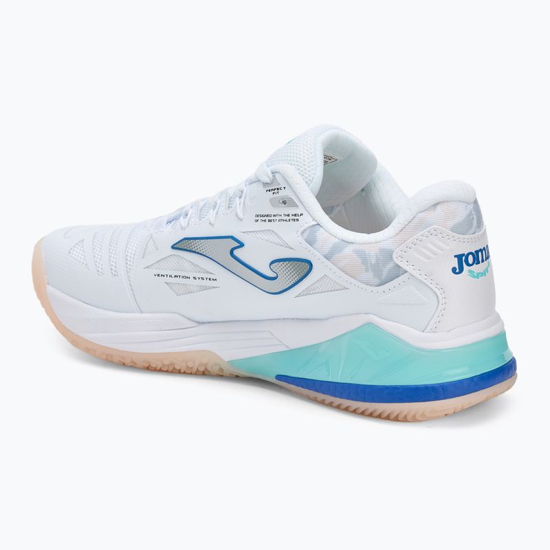 Scarpe da paddle da donna Joma Spin Lady OM bianco 3
