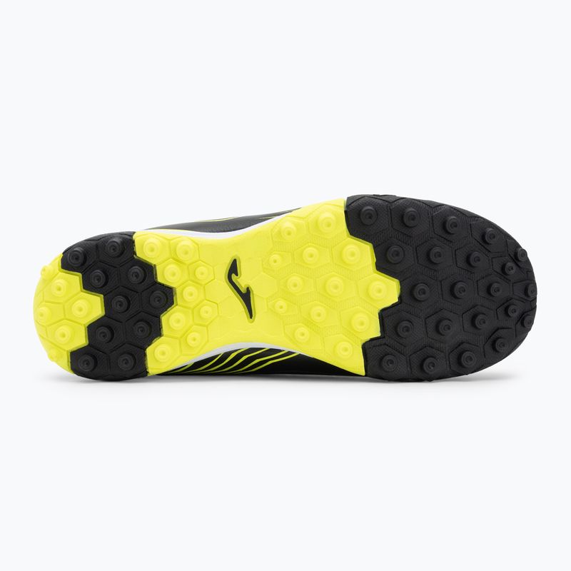 Scarpe da calcio Joma Propulsion Jr TF per bambini, nero 4