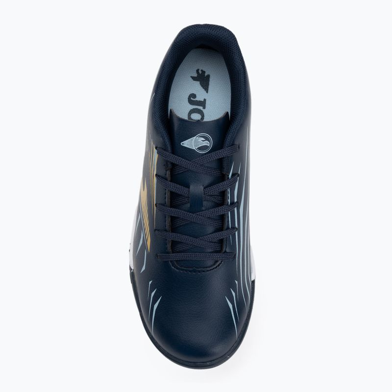 Scarpe da calcio Joma Propulsion Jr IN blu navy per bambini 5