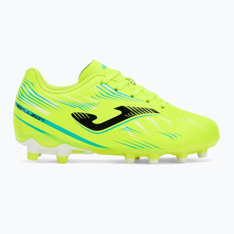 Scarpe da calcio Joma Propulsion Jr FG fluor giallo bambino 2