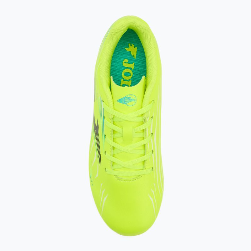 Scarpe da calcio Joma Propulsion Jr FG fluor giallo bambino 5