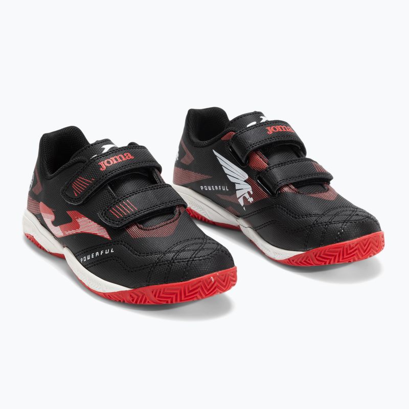 Scarpe da calcio per bambini Joma Powerful Jr IN nere 9