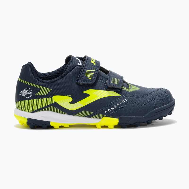 Scarpe da calcio per bambini Joma Powerful Jr IN blu navy 8