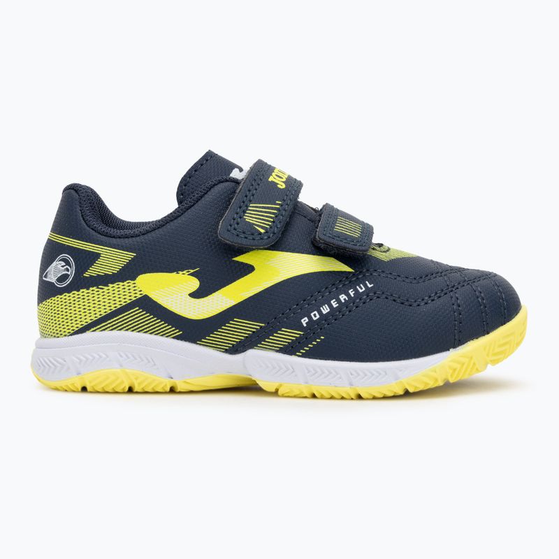 Scarpe da calcio per bambini Joma Powerful Jr IN blu navy 2