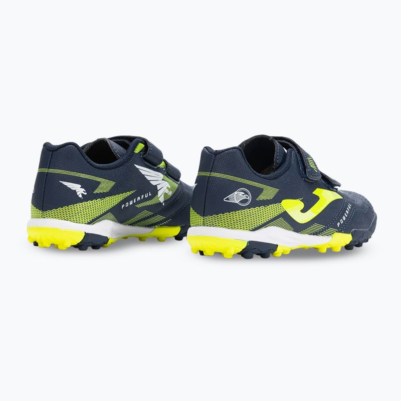 Scarpe da calcio Joma Powerful Jr TF per bambini blu navy 10
