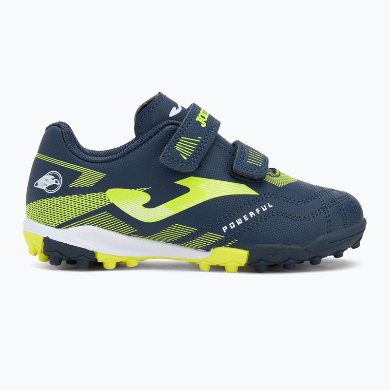 Scarpe da calcio Joma Powerful Jr TF per bambini blu navy 2
