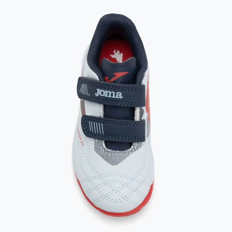 Scarpe da calcio per bambini Joma Powerful Jr IN blu 5