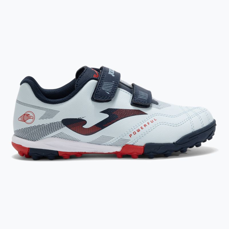 Scarpe da calcio Joma Powerful Jr TF da bambino blu 8