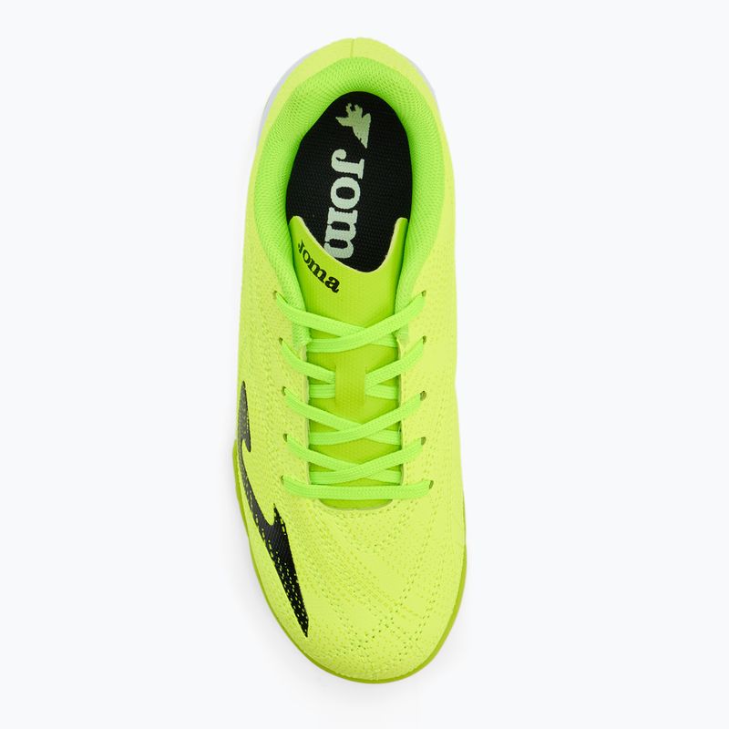 Scarpe da calcio per bambini Joma Evolution Jr TF fluor green 5