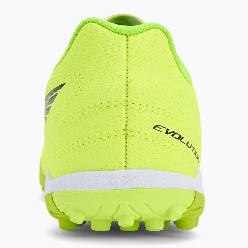 Scarpe da calcio per bambini Joma Evolution Jr TF fluor green 6