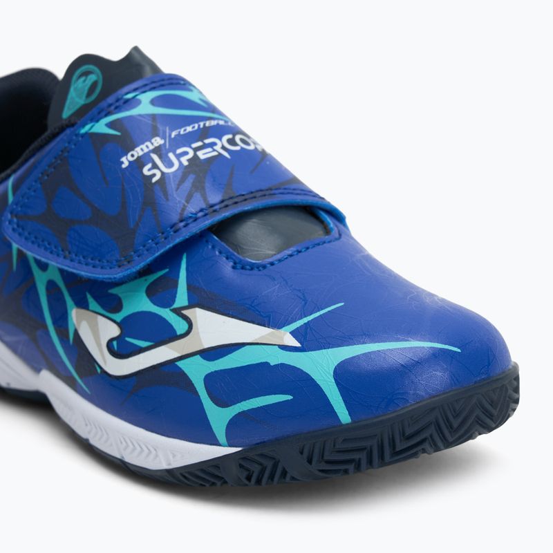 Scarpe da calcio Joma Super Copa Jr per bambini blu royal 7
