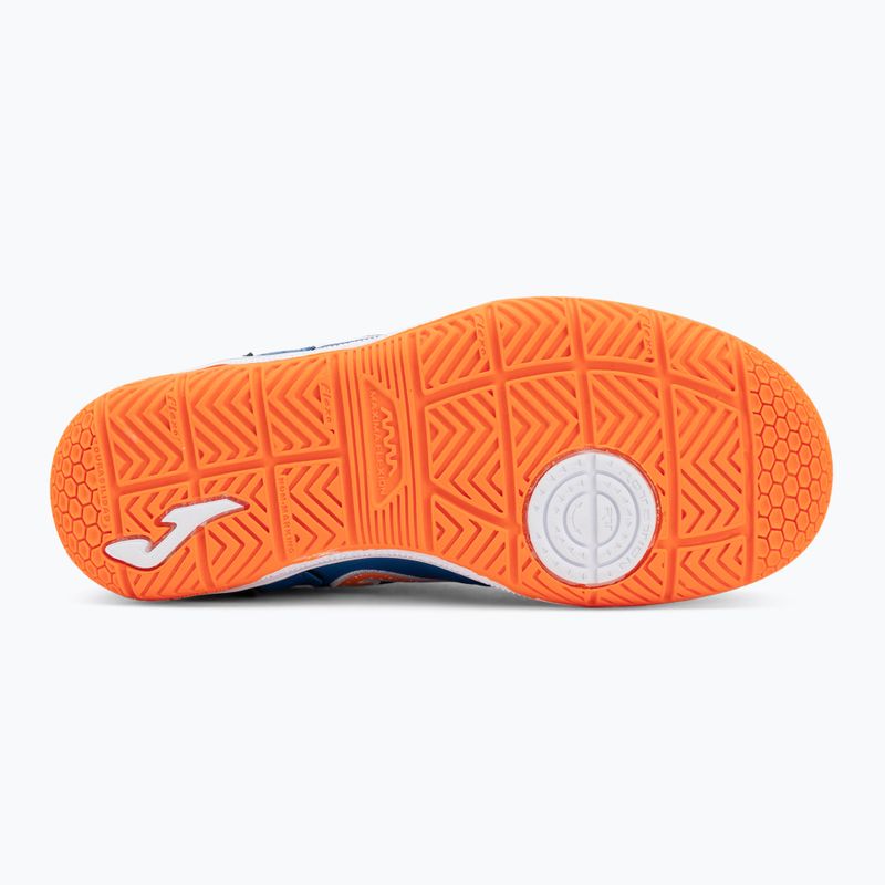 Scarpe da calcio per bambini Joma Top Flex Jr IN royal/blue 4