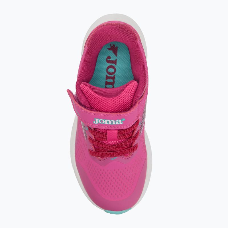 Scarpe da corsa Joma Hispalis Jr per bambini, fucsia 5