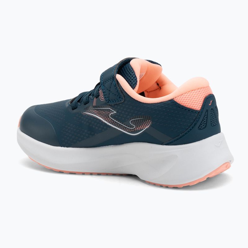 Scarpe da corsa per bambini Joma Hispalis blu navy/rosa 2